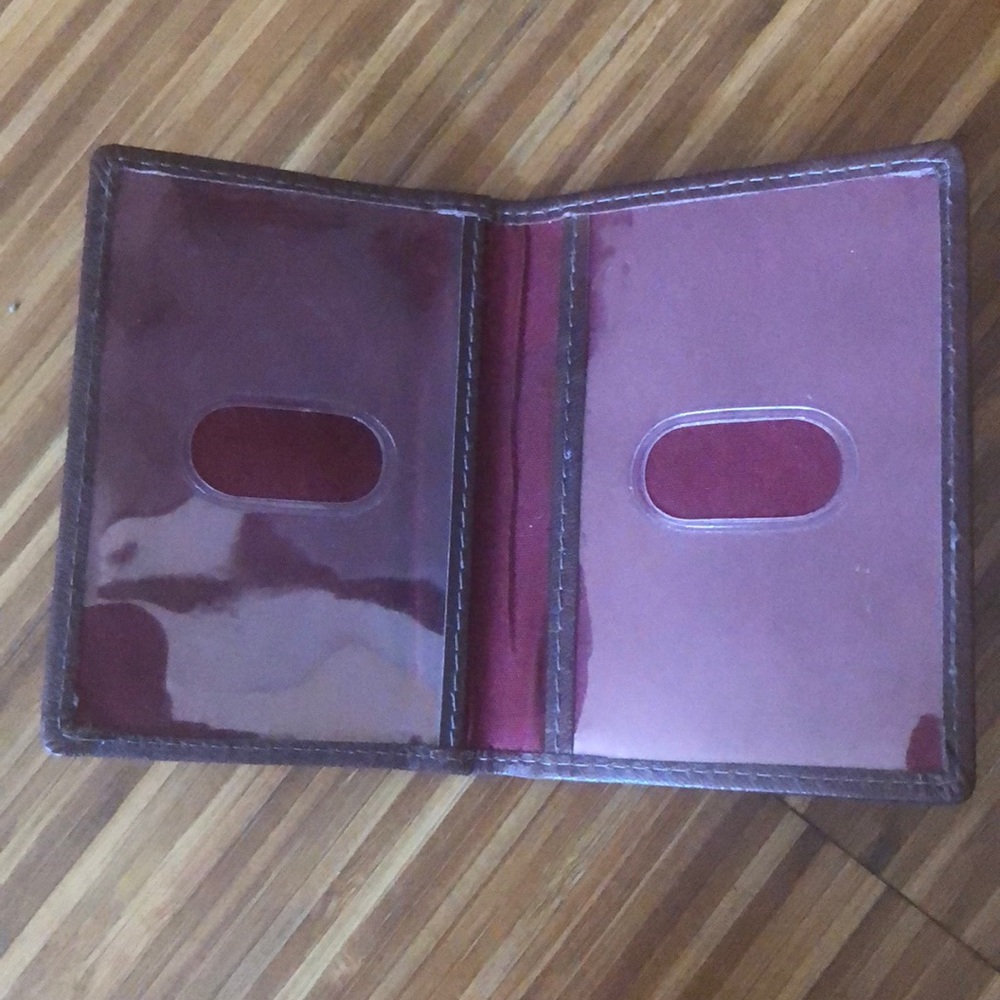 Leather card holder - Picture 2 of 4